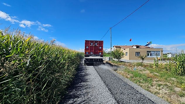 Battalgazi Belediyesi'nden Kadıçayırı Mahallesi'ne 4 Kilometrelik İkinci Kat Sathi Asfalt