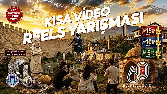 Battalgazi Belediyesinden '60 Saniyede Battalgazi' Kısa Video Yarışması