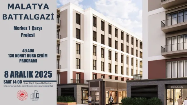 Battalgazi'de 130 Konutun Hak Sahipleri Noter Huzurunda Belirleniyor