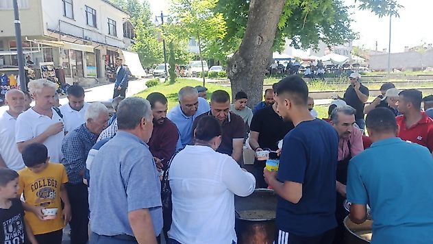Battalgazi'de 4 Bin Kişiye Aşure İkram Edildi