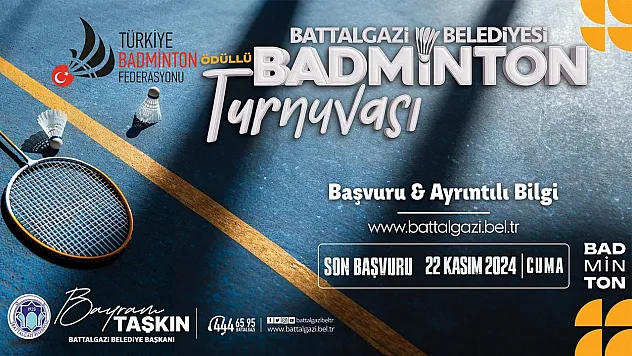 Battalgazi'de Badminton Heyecanı