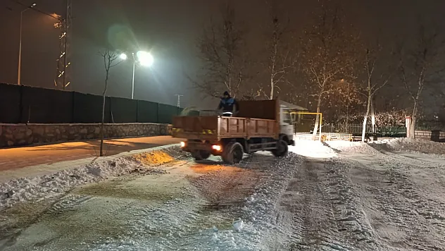 Battalgazi'de Eğitime Kar Engeli Kaldırıldı