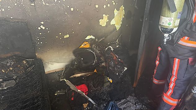 Battalgazi'de Ev Yangını Korkuttu