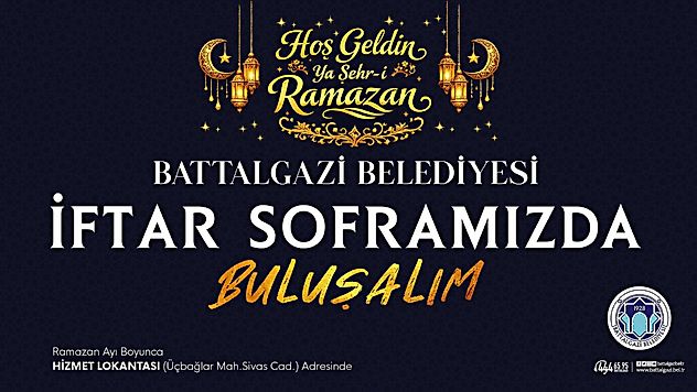 Battalgazi'de İftar Sofraları Bu Yıl Hizmet Lokantası'nda Kurulacak