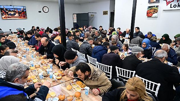Battalgazi'de İftar Sofrası Hizmet Lokantası'nda Kuruldu