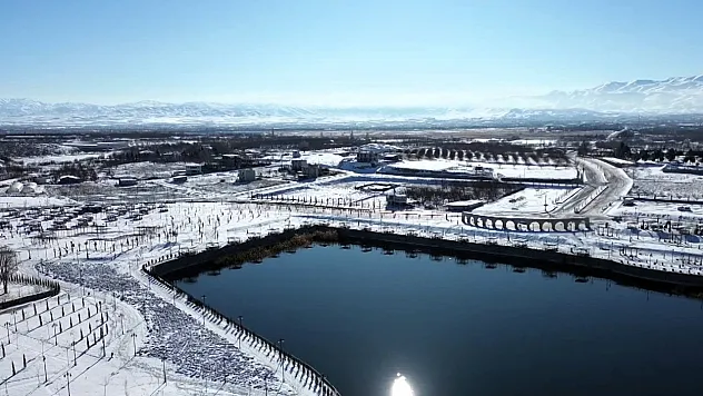 Battalgazi'de Kar Büyüsü: Tarihi İlçe Beyaza Büründü