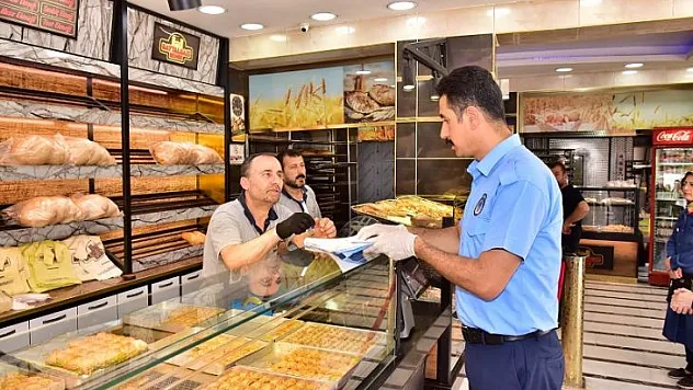 Battalgazi'de Kurban Bayramı Öncesi Tatlıcılara Denetim