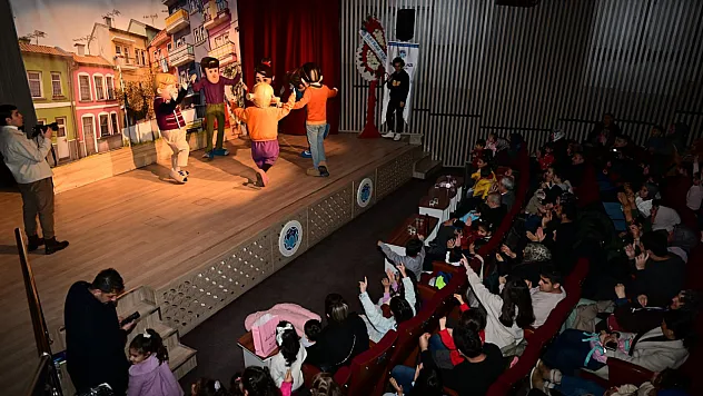 Battalgazili çocuklar ara tatilde Rafadan Tayfa ile buluştu