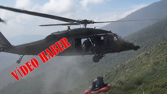 Beydağı'nda Zamanla Yarış: Mahsur Kalan Vatandaş Havadan Tahliye Edildi