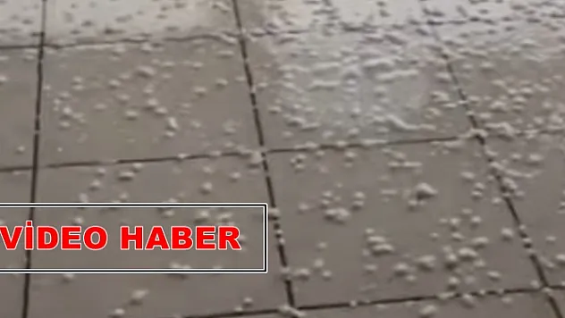 Bodrum'da Sağanak ve yoğun dolu Yağışı Hayatı Olumsuz Etkiledi