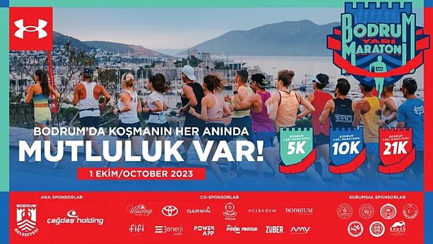 Bodrum Yarı Maratonu İçin Geri Sayım Başladı
