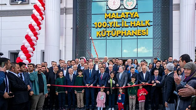 Bölgenin En Kapsamlı Ve Modern Kütüphanesi Malatya'da Açıldı