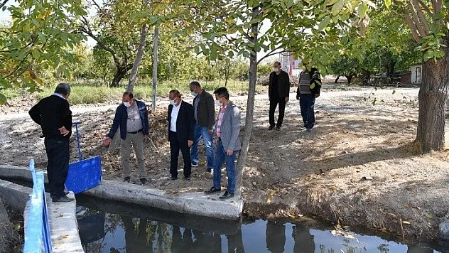 Boran Ve Hasırcılar Mahallelerinde Sulama Kanalıyla 2 Bin Dönüm Arazi Sulanacak