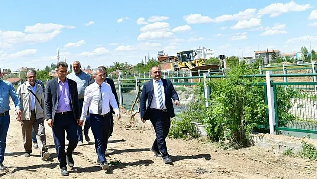 Bostanbaşı'ndaki Horata Deresinin Etrafına Yeni Yaşam Alanlı Kuruluyor