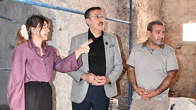 Bülent Tüfenkci: Yeni Cami'de Çalışmalar Son Aşamaya Geldi