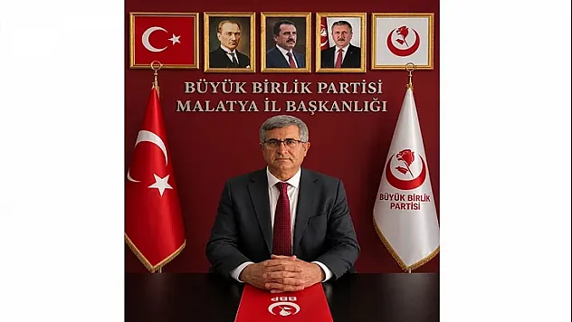 Büyük Birlik Partisi Malatya İl Başkanı Yüksel Duman'dan Kurban Bayramı Mesajı
