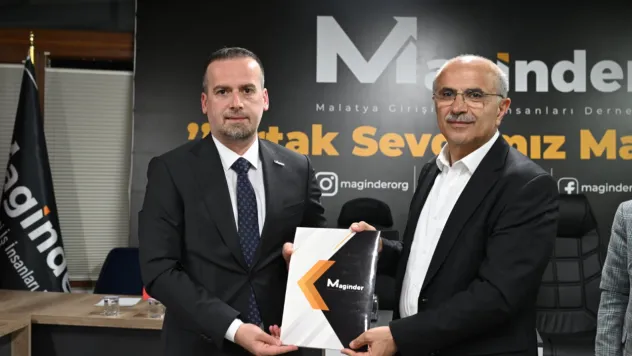 Büyükşehir Belediye Başkanı Sami Er'den Maginder'e Ziyaret