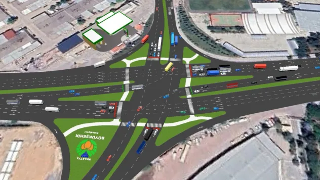 Büyükşehir Belediyesi alternatif yol ve kavşak düzenleme çalışmalarını sürdürüyor