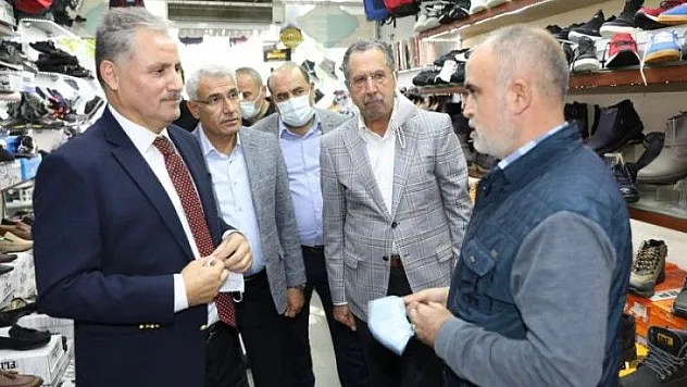 Çakır'dan esnaf ziyareti