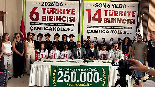 Çamlıca Koleji'nden Büyük Başarı: 2026'da 6 Türkiye Birincisi