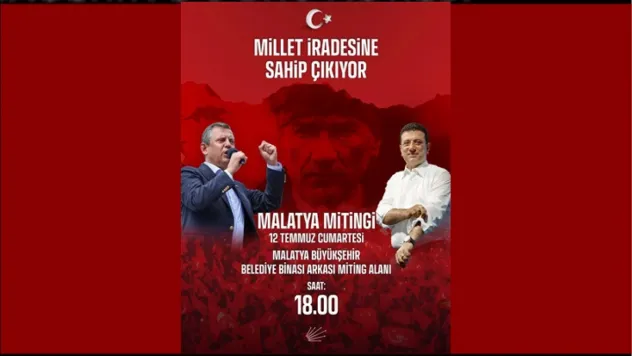 CHP İl Başkanı Yıldız: 'Bu Sadece Bir Miting Değil, Adalet İçin Direniştir'