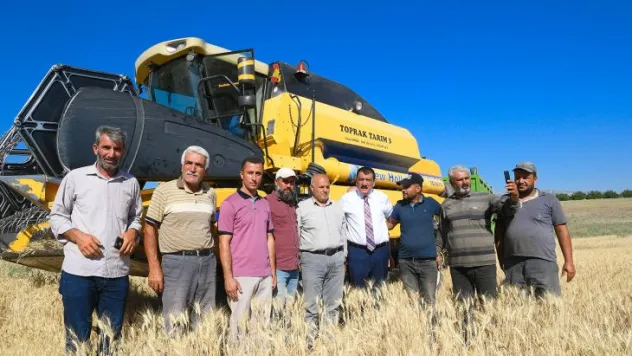 Çiftçilere Dağıtılan Tohumlar Hasat Ediliyor
