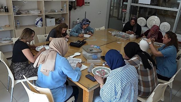 Çini Sanatı Mabesem'de Can Buluyor