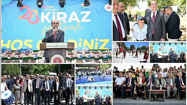 Çırmıktı'da Festival Sevinci: Kiraz Festivali Yeniden Hayat Buldu