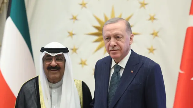 Cumhurbaşkanı Erdoğan, Kuveyt Emiri ile görüştü