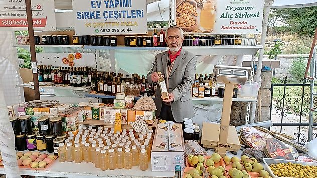 Darende'de Geleneksel Üretim: Alıçtan Ananasa 50'den Fazla Çeşit Sirke