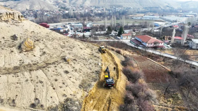 Darende Millet Bahçesi'nde Zemin Çalışmaları Başlatıldı
