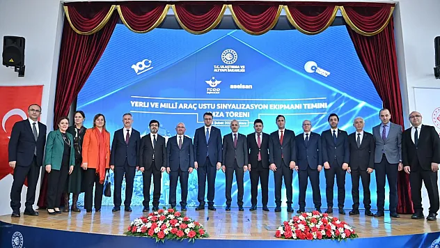 Demiryollarında 'Yerli Ve Milli' Sinyalizasyon