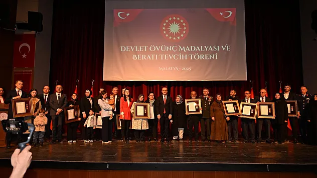Devlet Övünç Madalyası ve Berat Tevcih Töreni