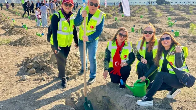 Dİ-DER'den Anlamlı Seferberlik: Fidanlar Geleceğe Nefes Oldu