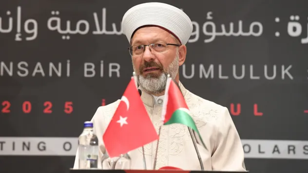 Diyanet İşleri Başkanı Erbaş: Gazze müminler için iman ve izzet meselesidir
