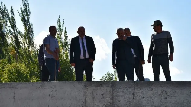 Doğanşehir Belediyesi Küçüklü'ye Köprü Yaptırdı