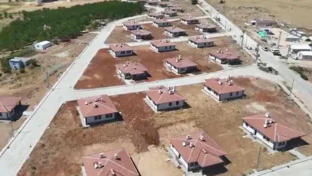 Doğanşehir'de 79 kırsal konut teslim edilmeye başlandı