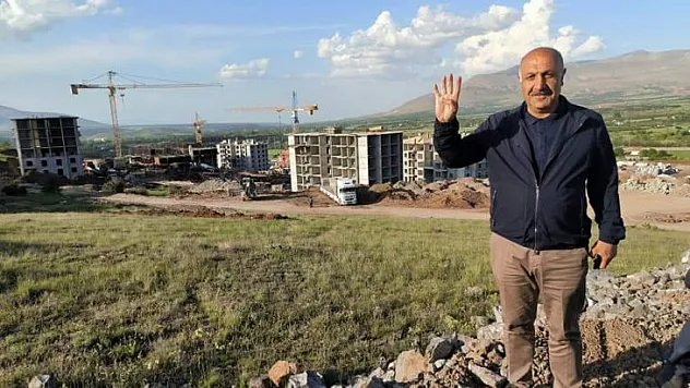 Doğanşehir'de Deprem Konutları ve Köy Evleri Hızla Yükseliyor