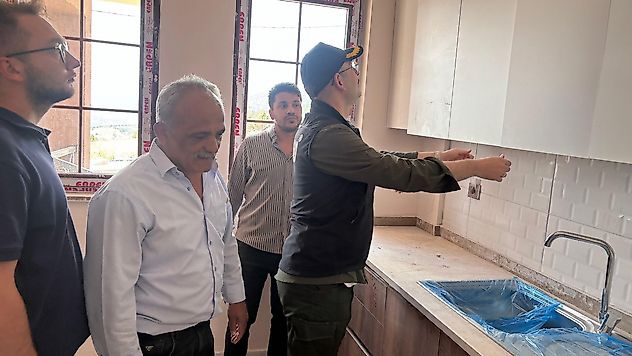 Doğanşehir'de Kırsal Konutlarda Çalışmalar Hız Kesmeden Sürüyor