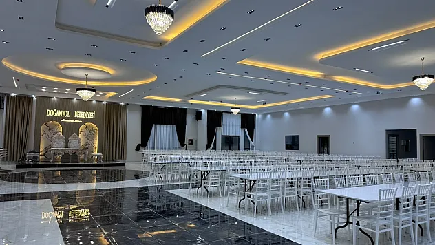 Doğanyol'da İlk: 1000 Kişilik Düğün ve Mevlit Salonu Tamamlandı