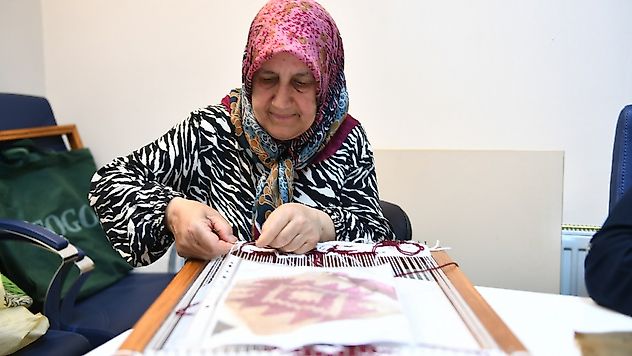 El Sanatlarıyla Ekonomiye Katkı: Kadın Kursiyerlerden Örnek Başarı