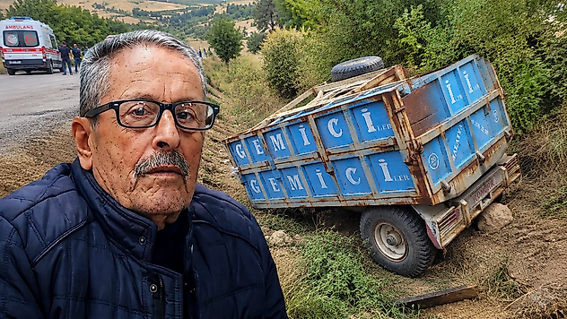 Emekli Polis Traktör Kazasında Hayatını Kaybetti