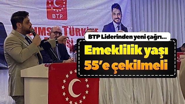 Emeklilik yaşı 55'e çekilmeli