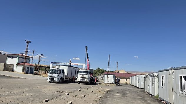 Emniyet Müdürlüğünden Arguvan Belediyesine 23 Adet Konteyner Tahsisi
