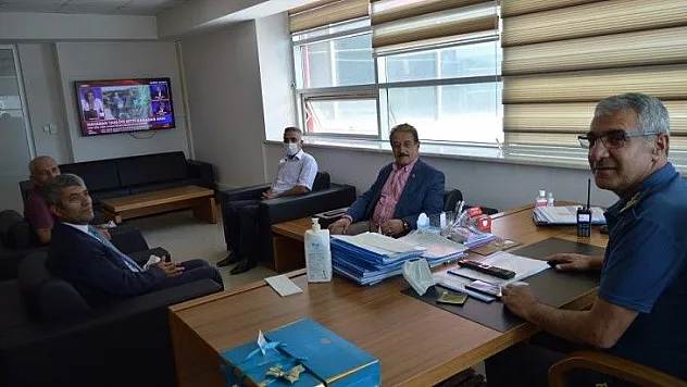 Emniyet yöneticileri ile istişare edildi