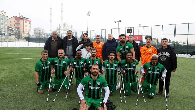 Engelleri Sahada Aştılar, Kupada İlk Kez Çeyrek Finaldeler