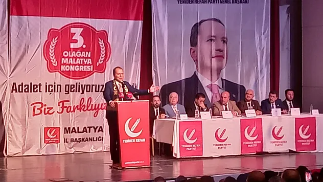 Erbakan: 'Depremin üzerinden 2,5 yıl geçmesine rağmen Malatya'nın yaraları sarılmadı'