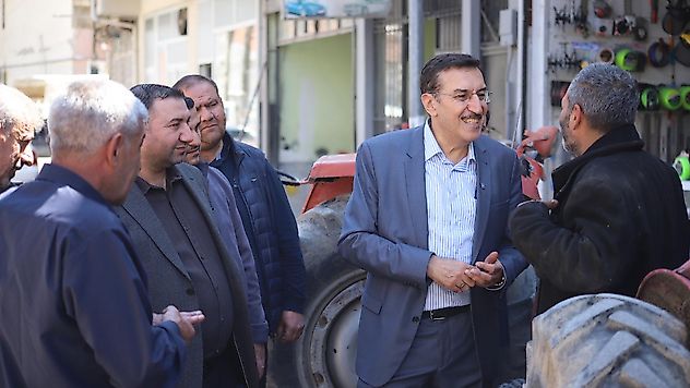 Eskimalatya'da Esnafla Buluşan Tüfenkci'den Yatırım Açıklaması
