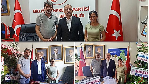 Filiz Yavuzkurt ve Said Yalçın'dan MHP'nin Yeni Başkanlarına Ziyaret