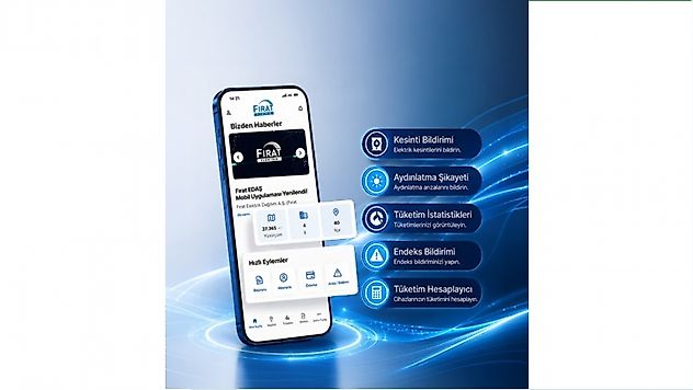 Fırat EDAŞ Mobil Uygulaması Yenilendi